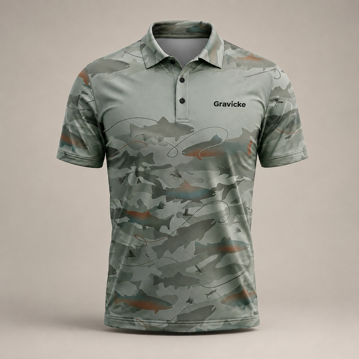 ReelGuard Quick-Dry Fishing Polo