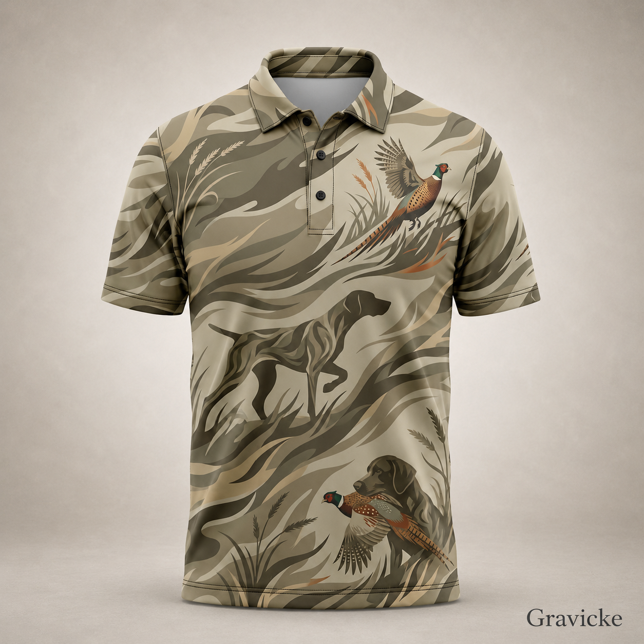 Duck Marsh Quick-Dry Hunting Polo